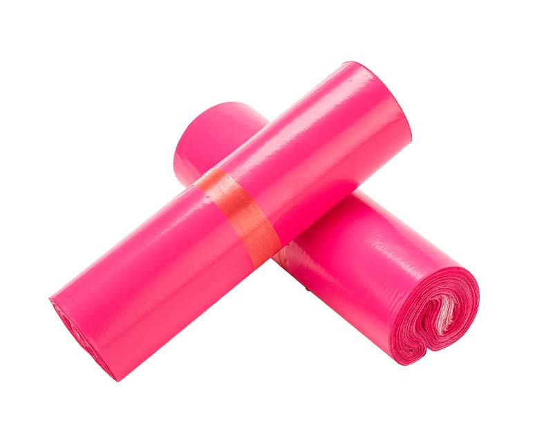 万源玫红色快递袋-02